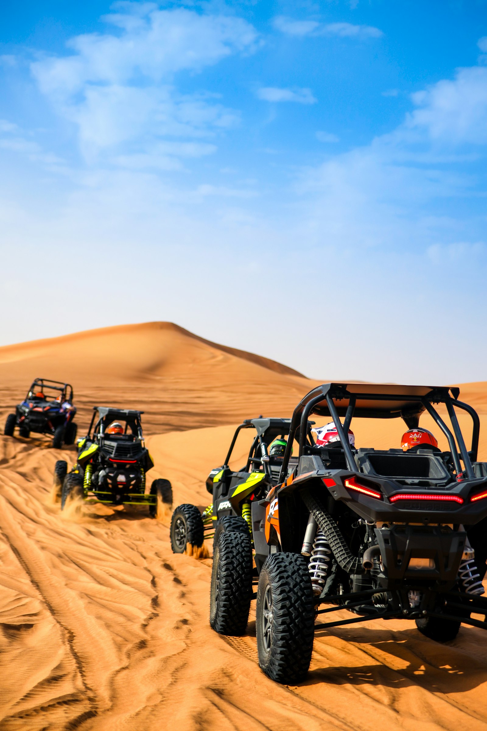 Buggies on the dunes