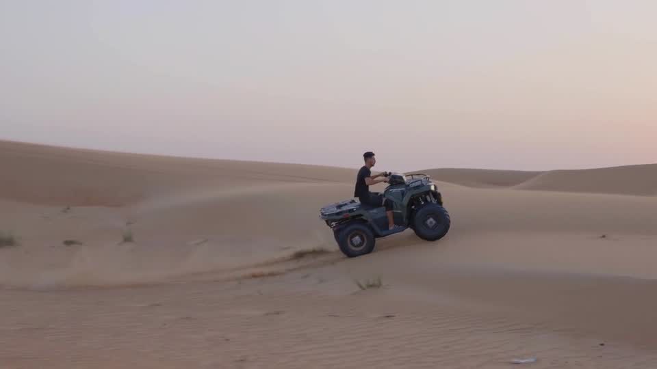 Sunset on the dunes