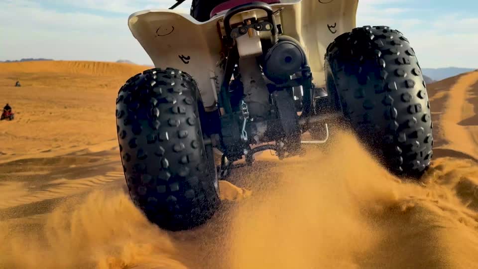 Quad biking